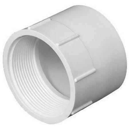 Pinpoint Charlotte Pipe &amp; Foundry PVC001011600HA 6 in. Female Adapter  White PI148263